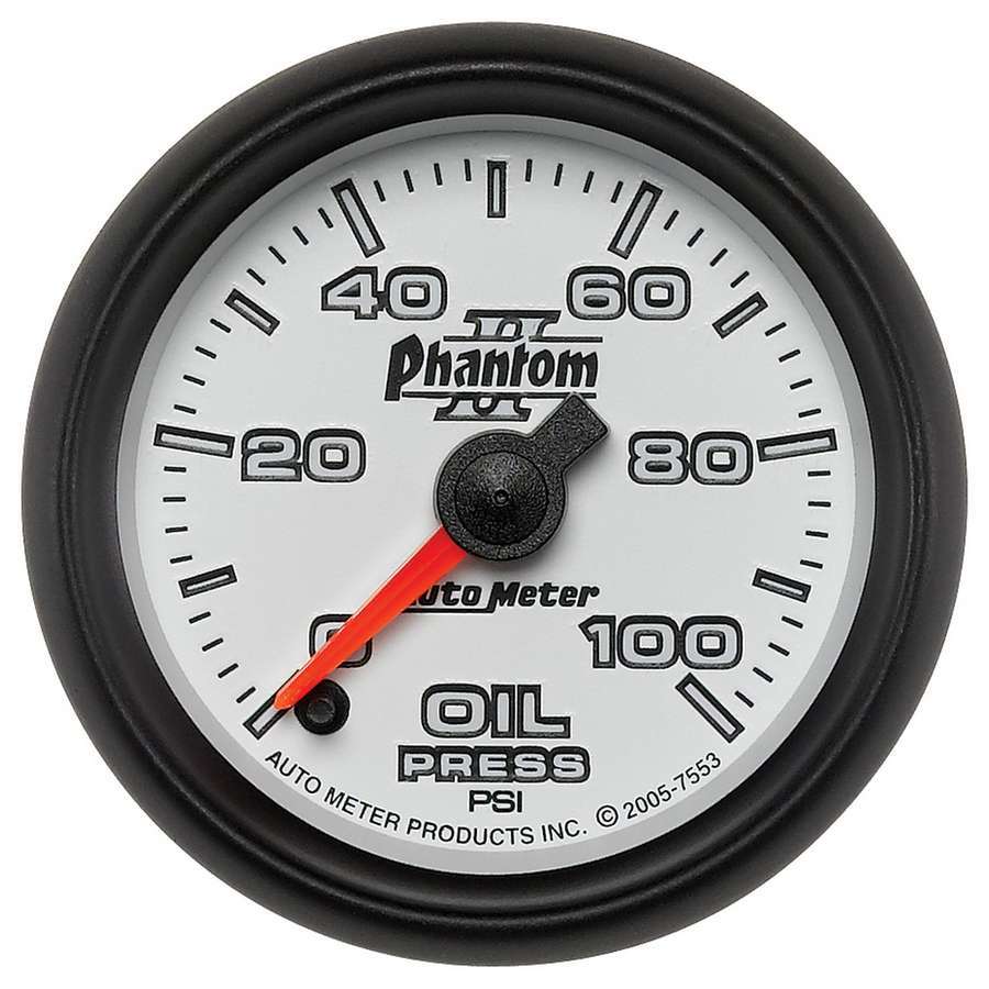 AutoMeter2-1/16in P/S II Oil Pressure Gauge 0-100psi