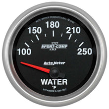 Load image into Gallery viewer, AutoMeterS/C II Water Temp Gauge 2-5/8 100-250F Electric