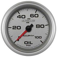 Load image into Gallery viewer, AutoMeter2-5/8 U/L II Oil Press Gauge 0-100psi