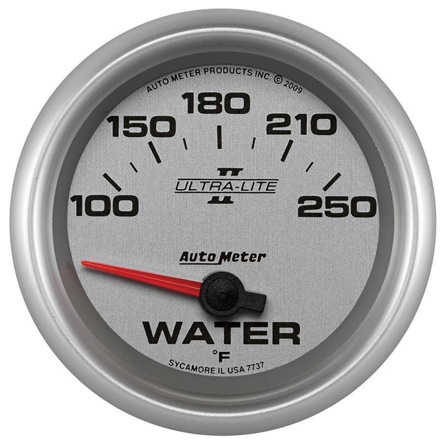 AutoMeter2-5/8 U/L II Water Temp Gauge - 100-250F