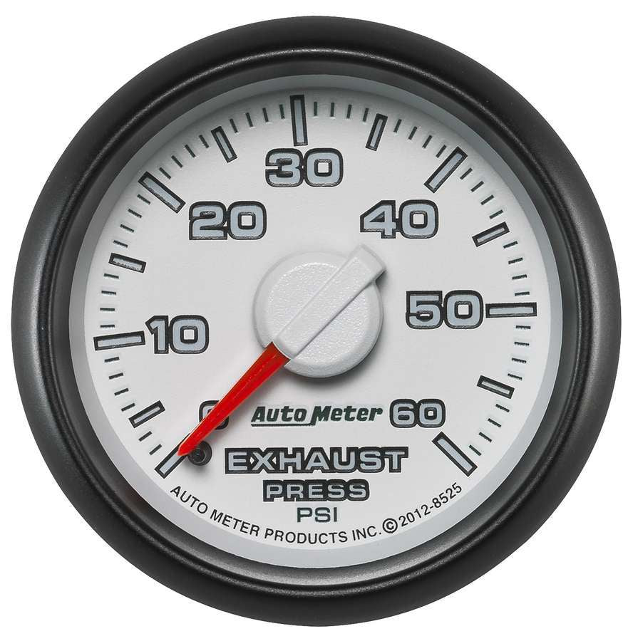 AutoMeterExhaust Pressure Gauge 0-60psi Dodge Match