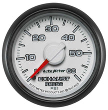 Load image into Gallery viewer, AutoMeterExhaust Pressure Gauge 0-60psi Dodge Match