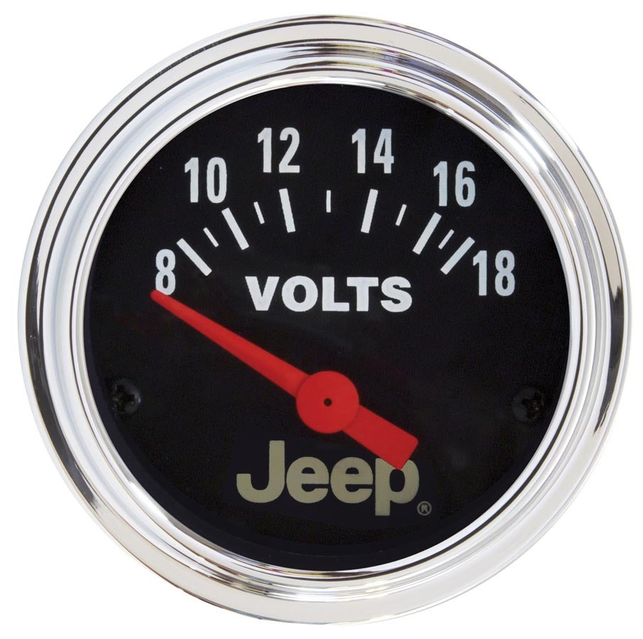 AutoMeter2-1/16 Voltmeter Gauge - Jeep Series