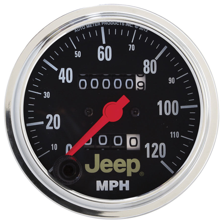 AutoMeter3-3/8 120MPH Speedo - Jeep Series