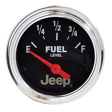 Load image into Gallery viewer, AutoMeter2-1/16 Fuel Level Gauge 73-10 ohms - Jeep Serie