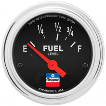 Load image into Gallery viewer, AutoMeter2-1/16 Fuel Level Gauge Mopar Logo Series