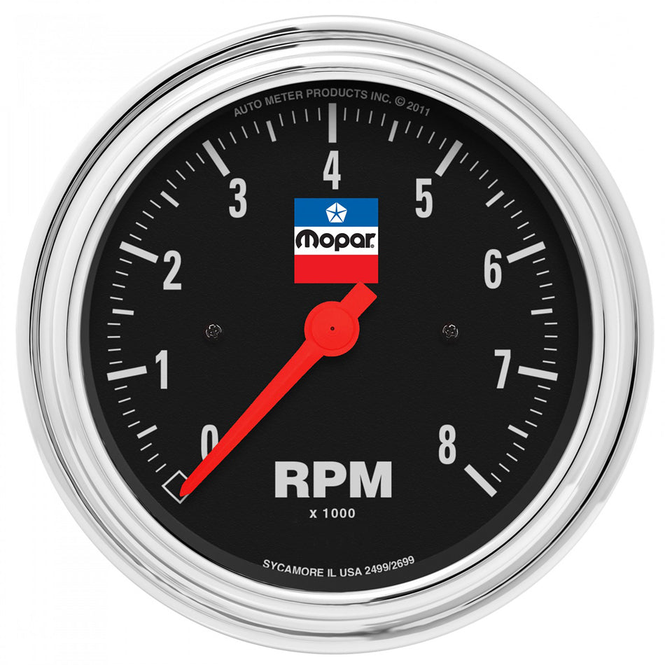 AutoMeter3-3/8 Tachometer Gauge Mopar Logo Series