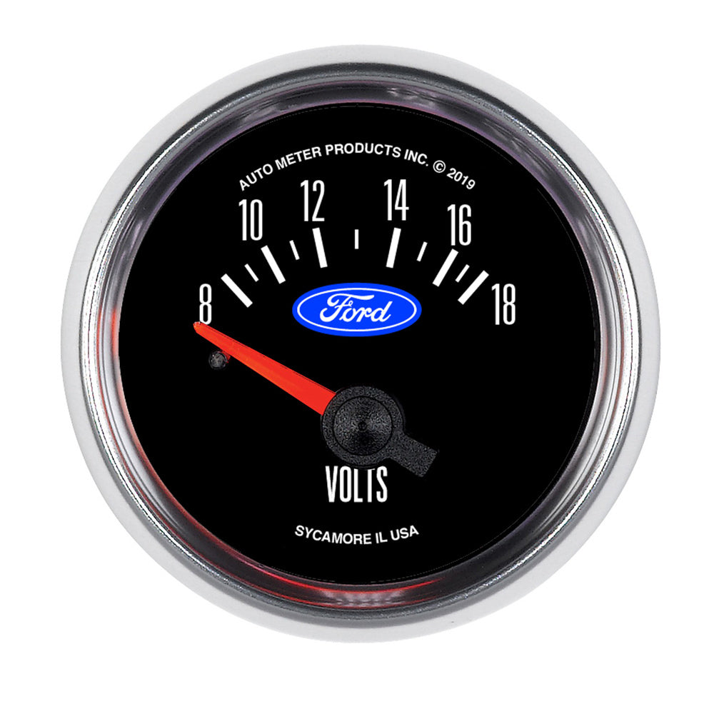 AutoMeter2-1/16 Voltmeter Gauge 18-Volt