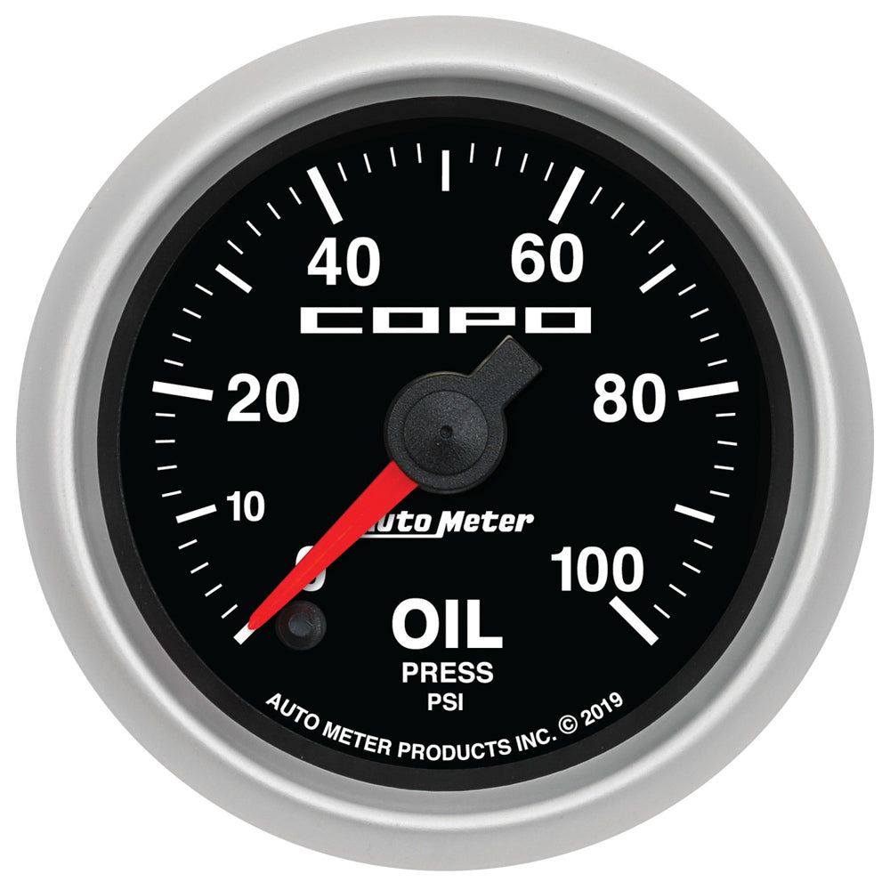 AutoMeter2-1/16 COPO Oil Press. Gauge 0-100 PSI