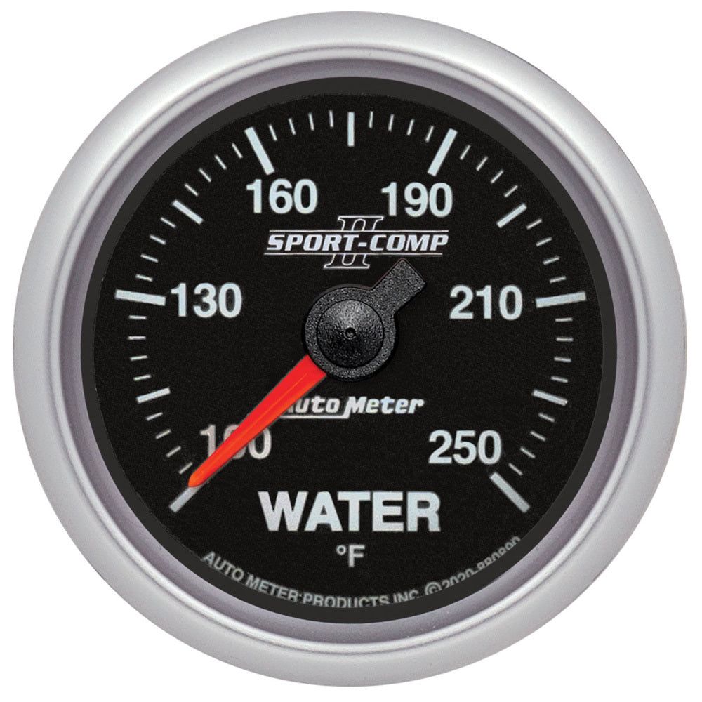 AutoMeter2-1/16 SC-II Water Temp Gauge 100-250 FiTech CAN