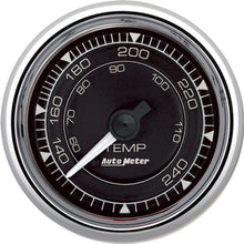 Load image into Gallery viewer, AutoMeter2/16 Chrono Chrome Gauge Temp  120-240 Degree