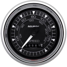 Load image into Gallery viewer, AutoMeter3-3/8 Speedo Chrono Chrome 160 MPH