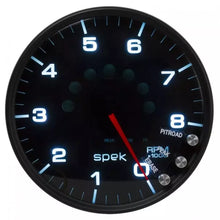 Load image into Gallery viewer, AutoMeter5in Tachometer 8000 RPM w/Shift Light Black Dial