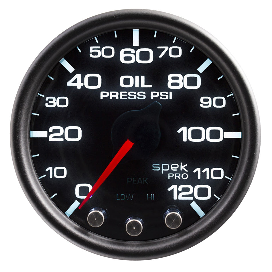 AutoMeterSpek-Pro Oil Pressure Gauge 0-120psi 2-1/16