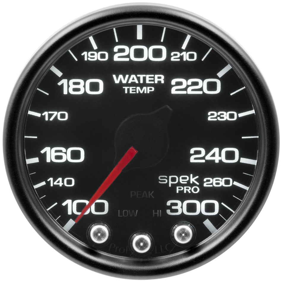 AutoMeterSpek-Pro Water Temp Gauge 100-300F 2-1/16