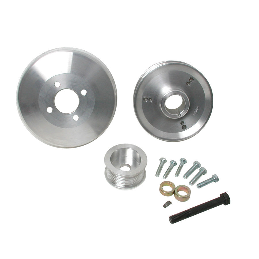 BBK Performance Parts3pc. Aluminum Pulley Kit - 97-03 Ford 4.6/5.4L