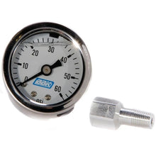 Load image into Gallery viewer, BBK Performance PartsFuel Pressure Gauge - 0-60psi - Liquid Filled