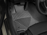 All Weather Floor Mats; Black; Front;