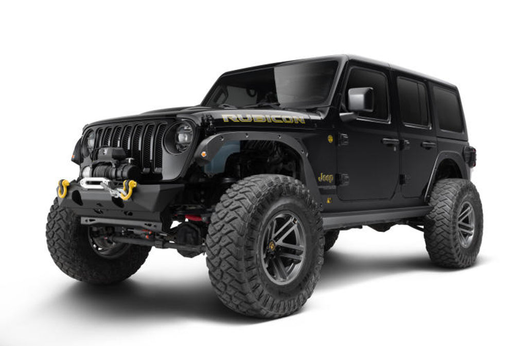 Bushwacker18- Jeep Wrangler JL Tra il Armor Fender Delete