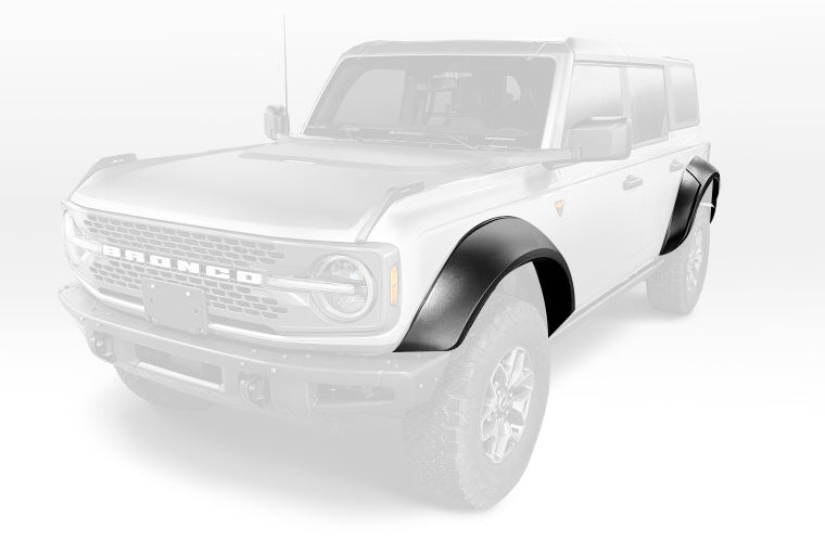 Bushwacker21-  Ford Bronco Extend- A-Flare Fender Flare 4Pc