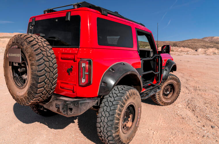 Bushwacker21-   Ford Bronco Pocket Style Fender Flares 4Pcs