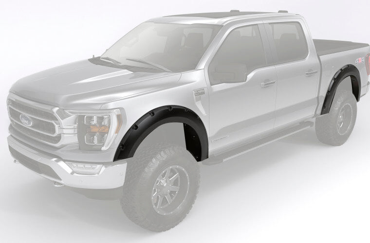 Bushwacker15-17 Ford F150 Forge Fender Flares Black 4Pcs