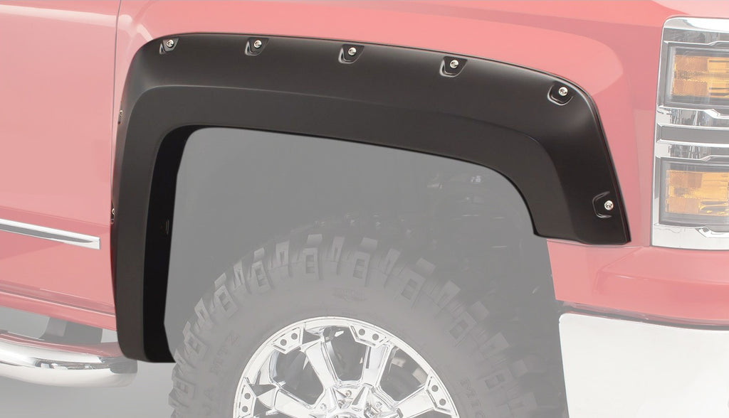 Bushwacker19-   Chevy 1500 Pocket Style Fender Flares 4Pc