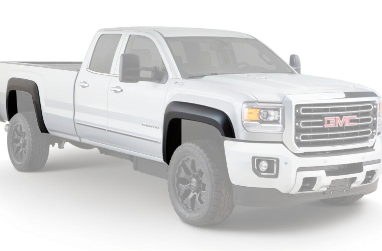 Bushwacker20-   GMC P/U 2500HD Ext end-A-Fender Flares 4Pcs