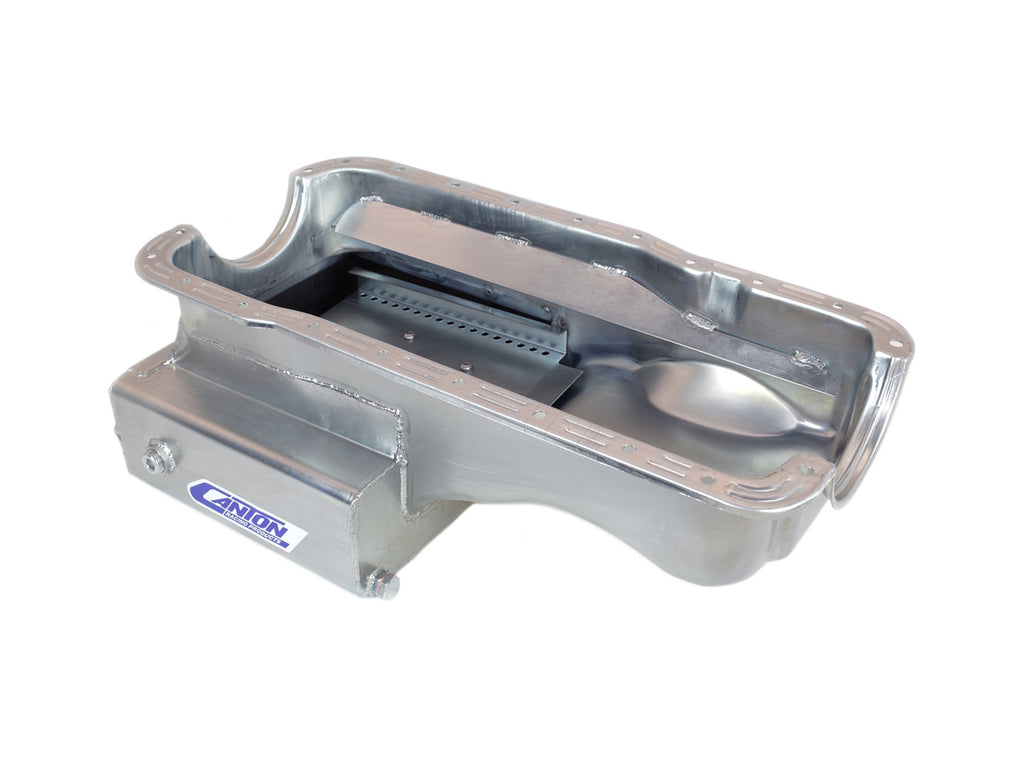 CantonFord 351W R/R Oil Pan - 9qt. Front Sump