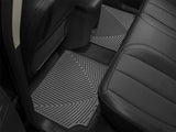 All Weather Floor Mats; Black; Rear;