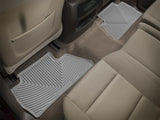 All Weather Floor Mats; Gray; Rear;