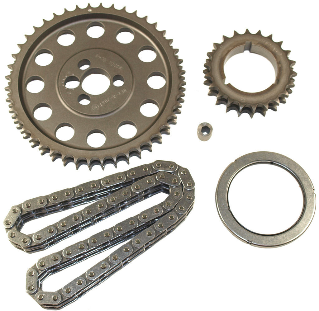 CloyesSBC Hex-A-Just Timing Set - w/BBC Crank Snout