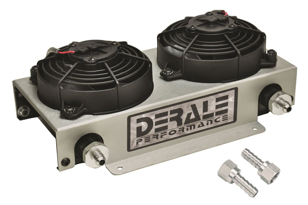 DeraleRemote Oil Cooler -6AN w/ Fan