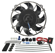 Load image into Gallery viewer, Derale8in Tornado Electric Fan Premium Kit