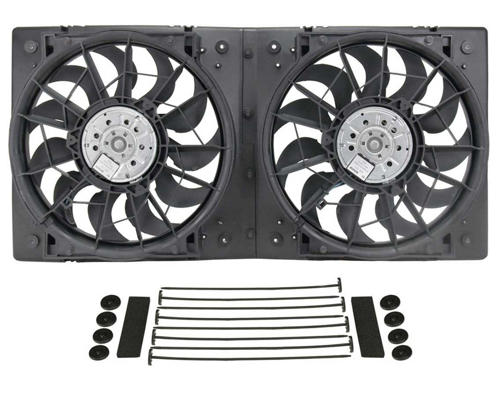 Derale13in Dual High Output RAD Fans Puller