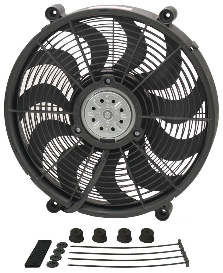 Derale17in High Output Electrc Fan Std Kit