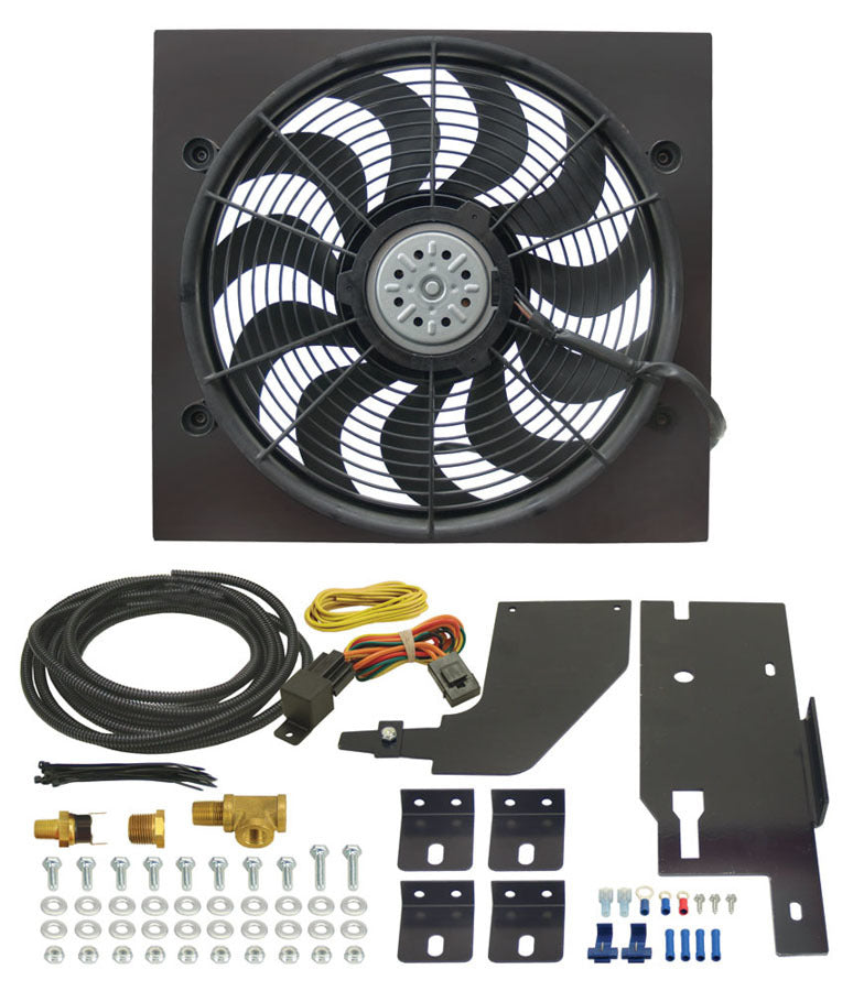 Derale86-06 Wrangler Electric Fan Kit