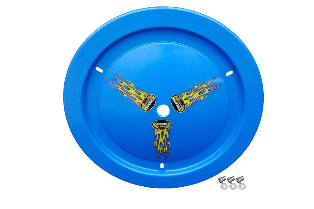 Dominator Race BodyWheel Cover Dzus-On Blue Real Style