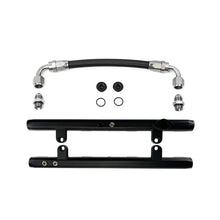 Load image into Gallery viewer, DeatschWerksBillet Fuel Rails w/ Crossover Ford 4.6L 3V