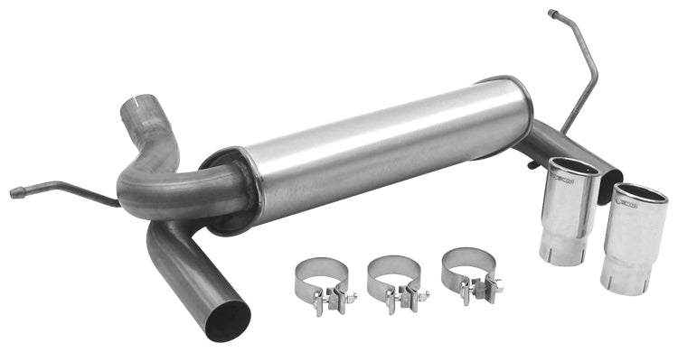 DynomaxSS Axle Back Exhaust 07-18 Wrangler 3.6/3.8L