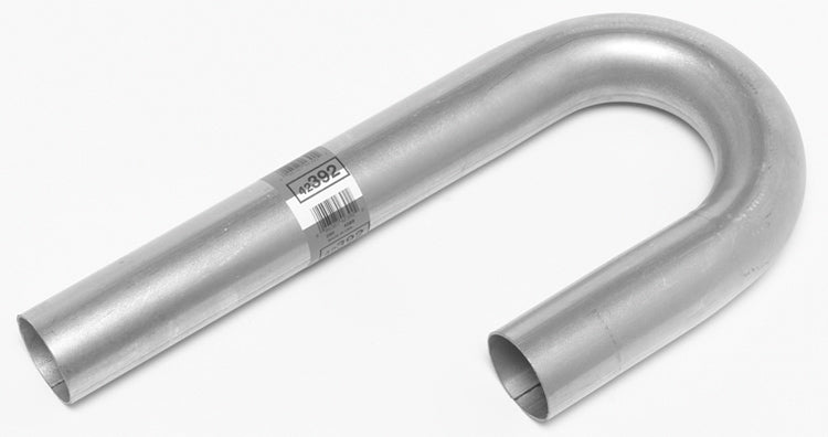 Dynomax2.5in Aluminized J-Bend Pipe 3.5 Radius 16 Gauge