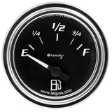 Equus2.0 Dia Fuel Level Gauge Chrome