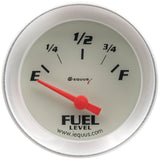 Equus2.0 Dia Fuel Level Gauge Silver