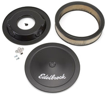 Load image into Gallery viewer, Edelbrock14in Signature Series A/C - Black