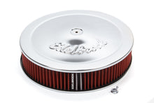 Load image into Gallery viewer, EdelbrockPro-Flow Air Cleaner Kit 14in x 3in Chrome