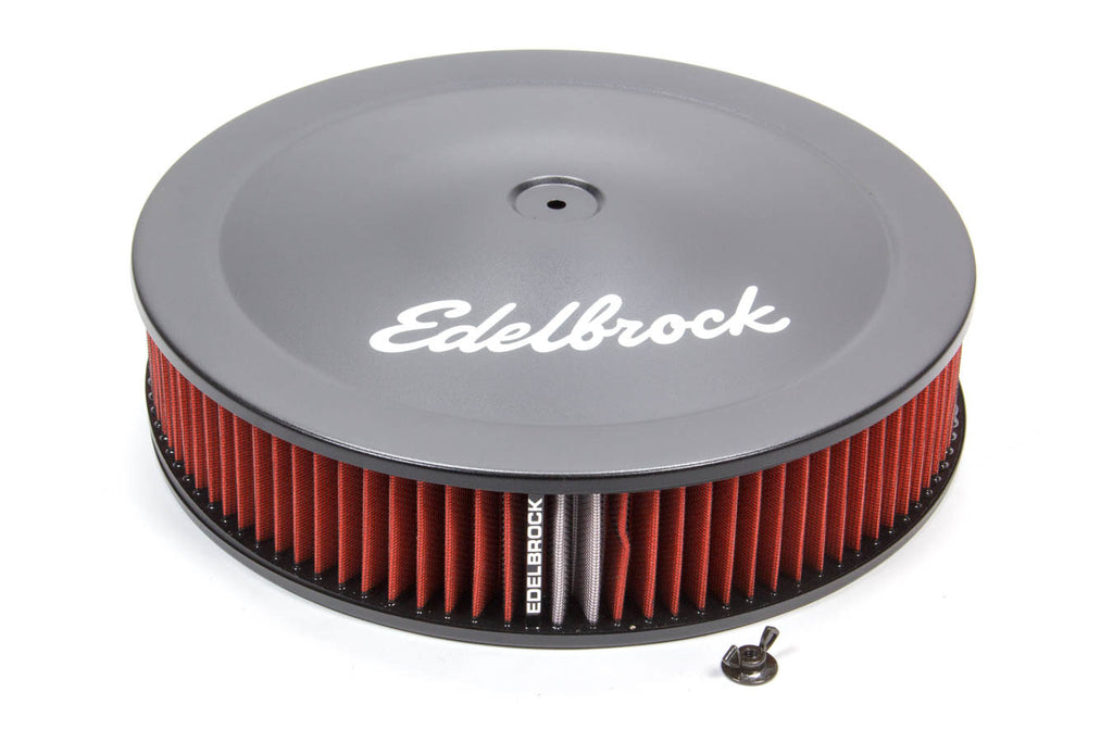 EdelbrockPro-Flow Air Cleaner Kit 14in x 3in Black