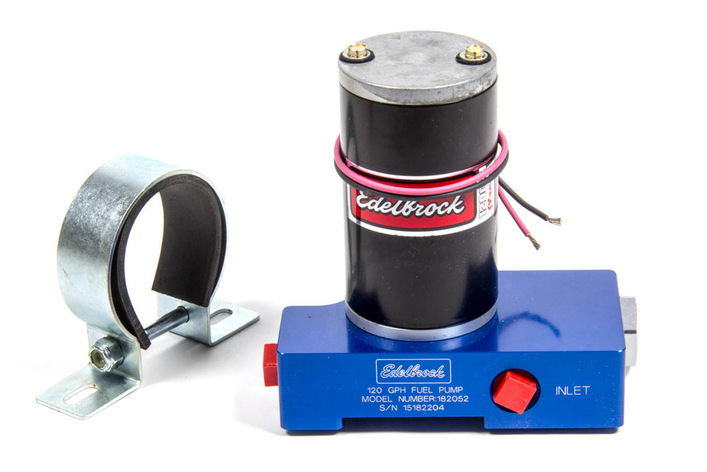 EdelbrockCarb Electric Fuel Pump 120GPH @ 6.5psi Blue