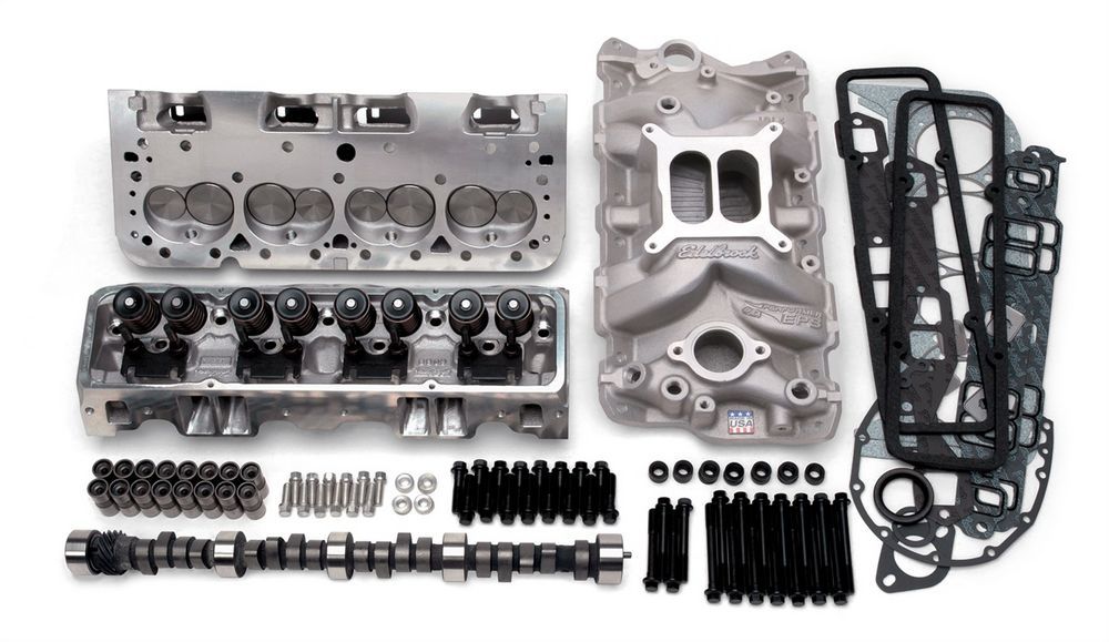 EdelbrockSBC Power Pkg. Top End Kit