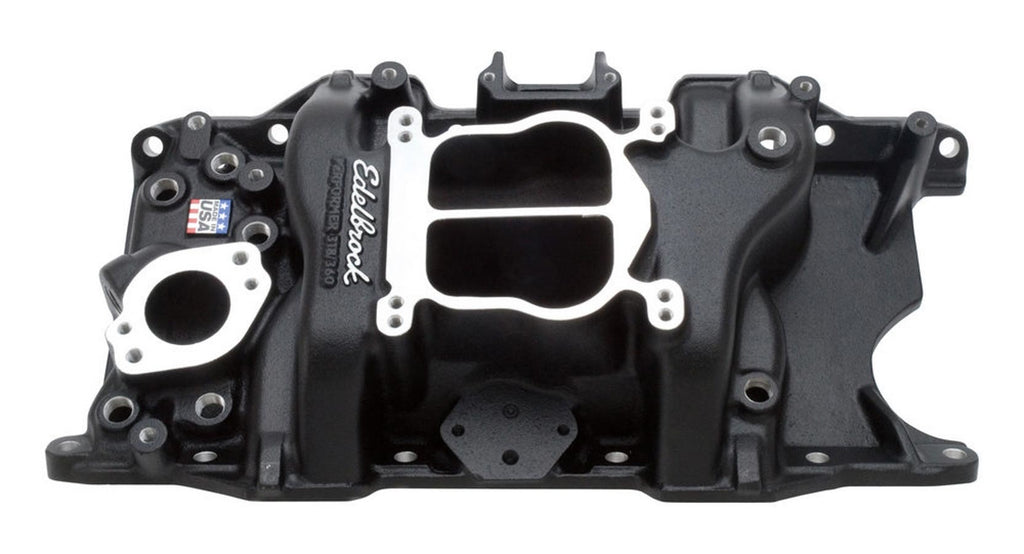 EdelbrockSBM Performer Manifold - 318/360 - Black