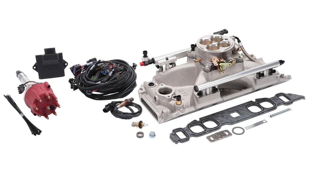 EdelbrockPro-Flo 4 EFI Kit  BBC w/Oval Ports 550 HP